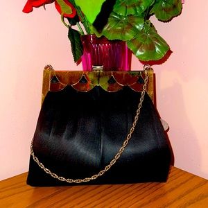 HL USA Vintage Black Purse